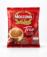 Moccona Trio Rich & Smooth 3 in 1 Instant Coffee | 27 Sachets/Pack (426 Grams)