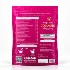 Araya Collagen Mix Berry Flavour | 30 Sachets/Pack (300 Grams)
